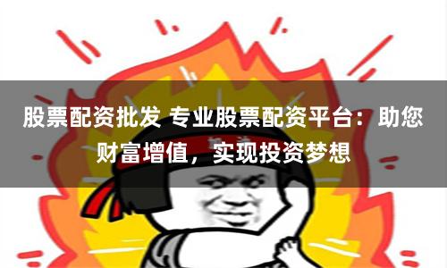 股票配资批发 专业股票配资平台：助您财富增值，实现投资梦想