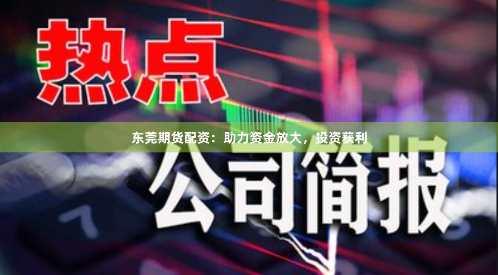 东莞期货配资：助力资金放大，投资获利